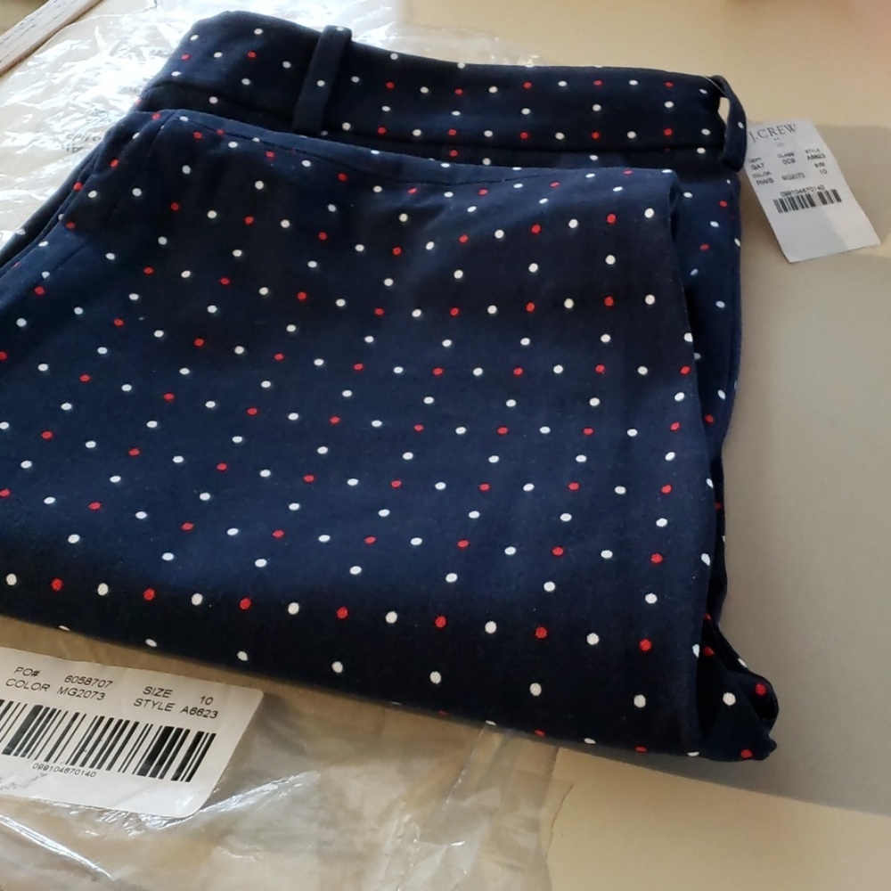 NWT JCrew Winnie Pant Size 10